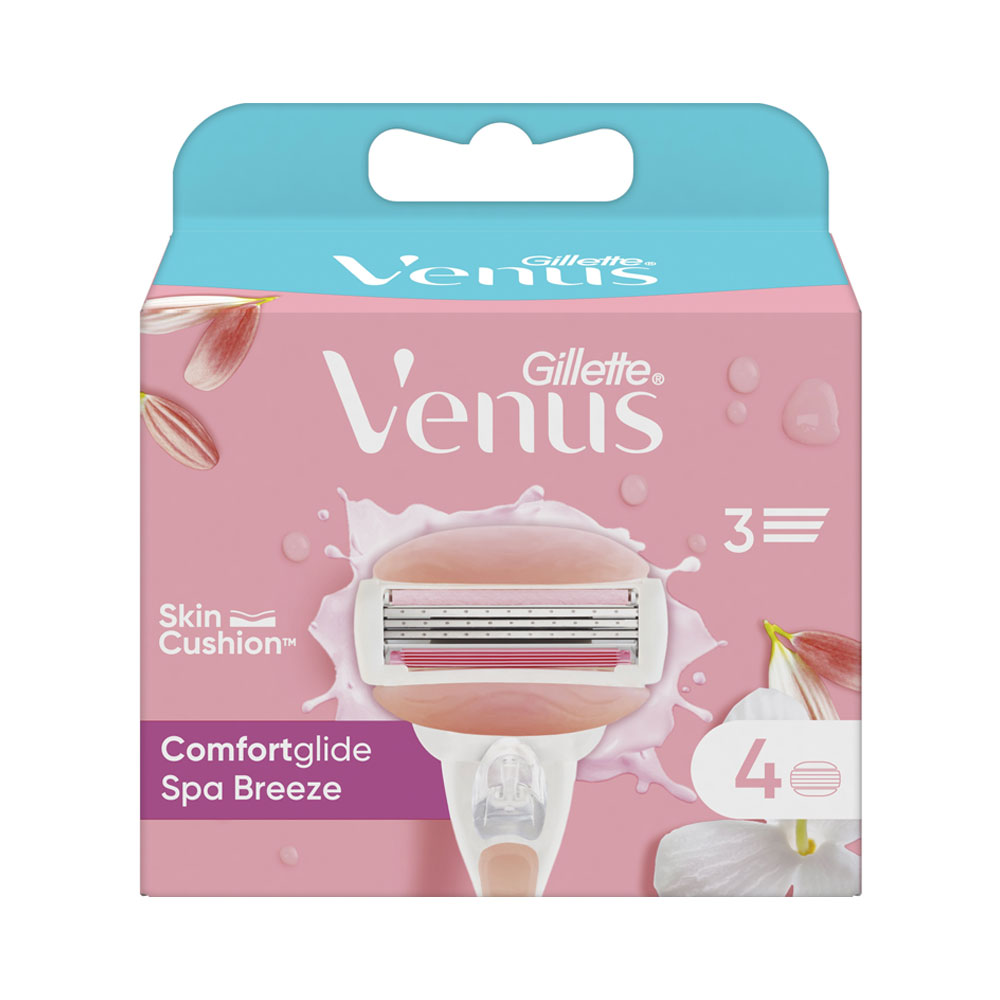 Φωτογραφία προϊόντος: Gillette Venus Spa Breeze Ανταλλακτικές Κεφαλές 4τμχ