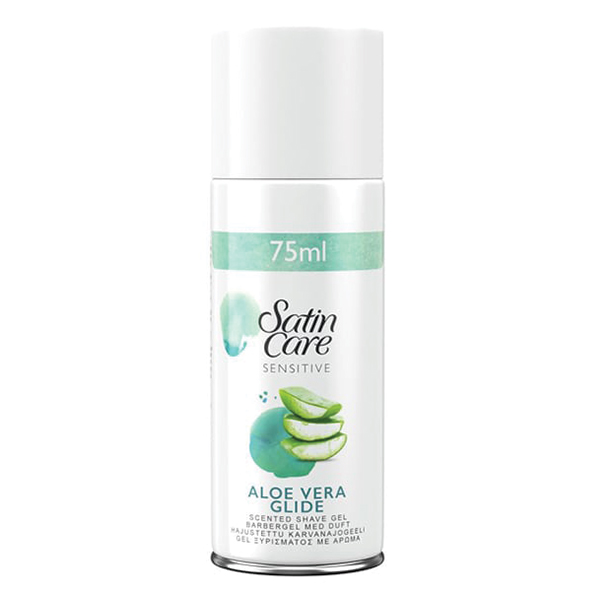 Φωτογραφία προϊόντος: Gillette Satin Care Sensitive Aloe Vera Glide Gel Ξυρίσματος 75ml