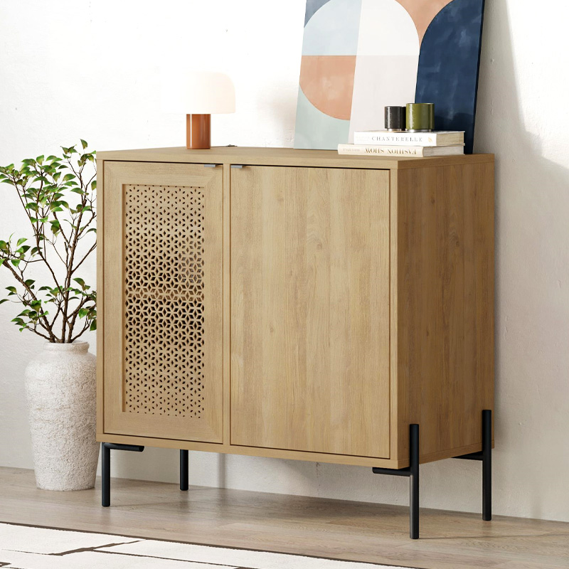 Φωτογραφία προϊόντος: Μπουφές Naive Megapap χρώμα sapphire oak 80x40x80εκ.