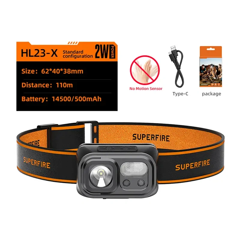 Φωτογραφία προϊόντος: Headlamp HL23-X Superfire 116lm