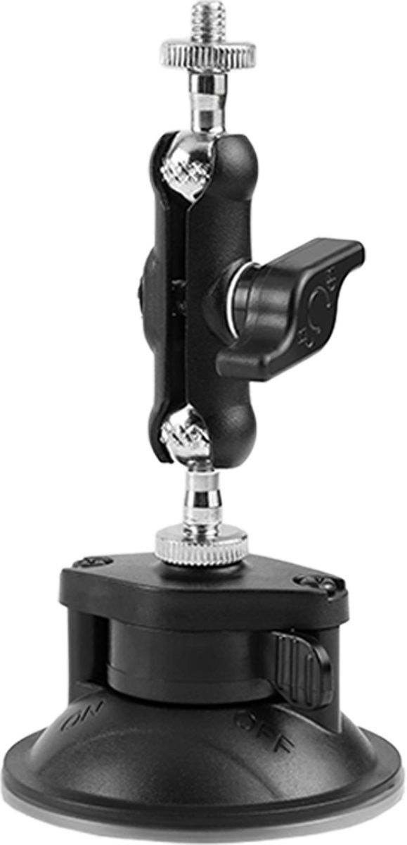 Φωτογραφία προϊόντος: PULUZ 1/4" Magic Arm Suction Cup Mount (Black)
