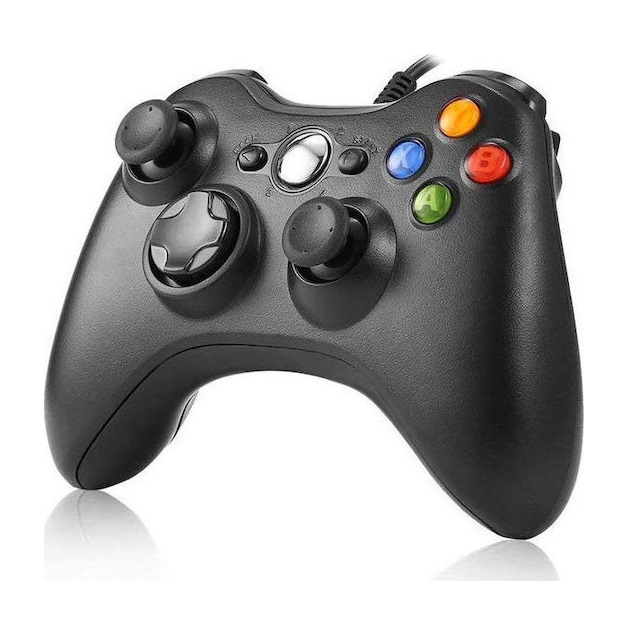 Φωτογραφία προϊόντος: OEM Jamswall Ενσύρματο Gamepad για PC / Xbox 360 Μαύρο