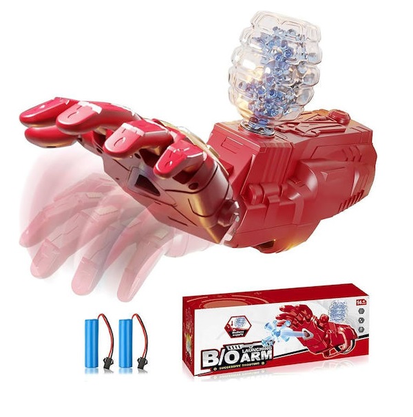 Φωτογραφία προϊόντος: OEM Παιχνιδι Γάντι “Iron Man” Με Gel Μπάλες 661-A