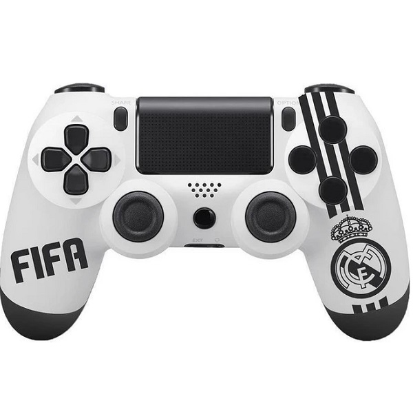 Φωτογραφία προϊόντος: OEM Doubleshock FIFA Real Madrid Wireless Controller PC & PS4 White