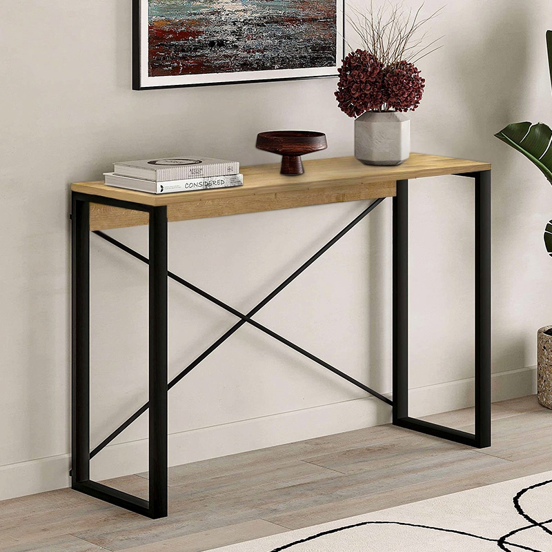 Φωτογραφία προϊόντος: Κονσόλα Archie Megapap χρώμα sapphire oak 110x35x75εκ.