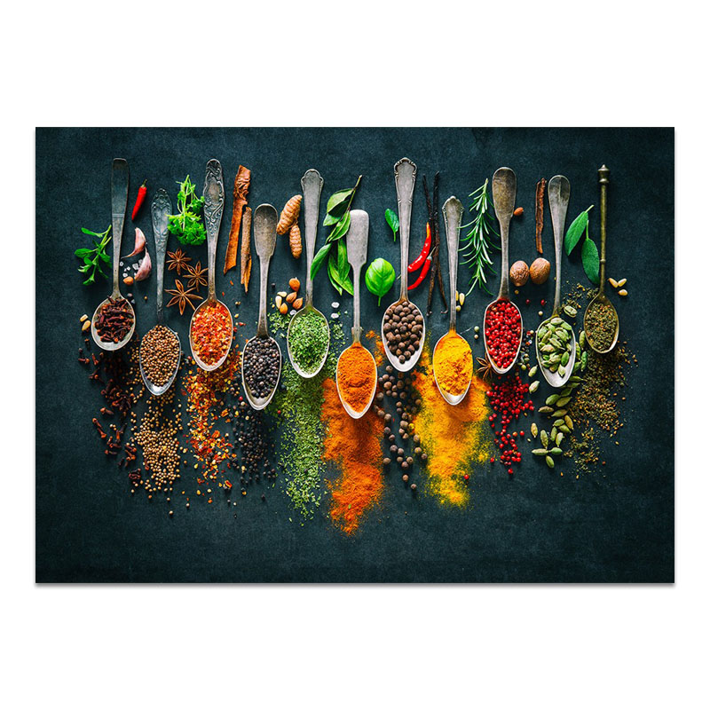 Φωτογραφία προϊόντος: Πίνακας σε καμβά "Spices" Megapap ψηφιακής εκτύπωσης 70x50x3εκ.