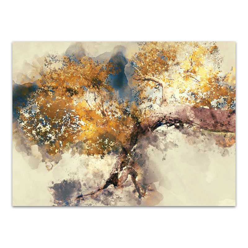 Φωτογραφία προϊόντος: Πίνακας σε καμβά "Abstract Tree" Megapap ψηφιακής εκτύπωσης 100x70x3εκ.