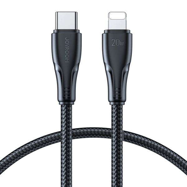 Φωτογραφία προϊόντος: Joyroom Type-C - Lightning Surpass Series Fast Charging and Data Cable PD 20W, 1.2m, Black (S-CL020A11)