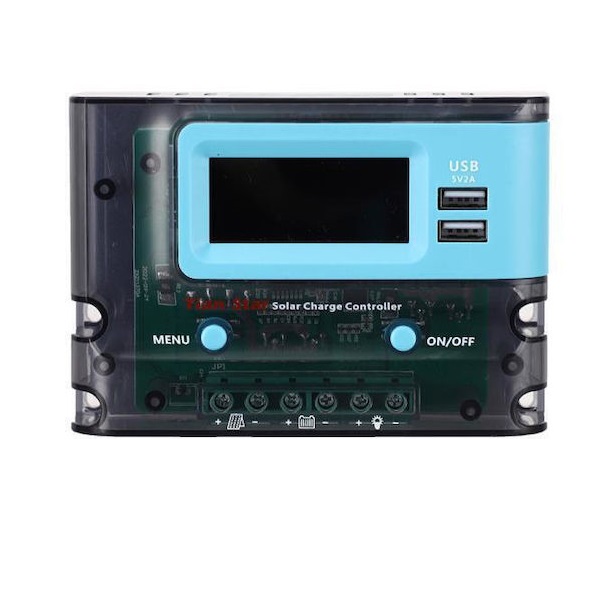 Φωτογραφία προϊόντος: OEM TS2440Z 12V/24V 40A Charge Controller with Display USB*2