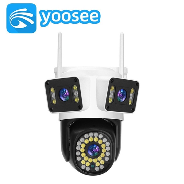 Φωτογραφία προϊόντος: OEM Κάμερα Yoosee WiFi HD με 3 Κάμερες για Triple Split Οθόνη – Ασύρματη Bullet & Ball IP68 με Έγχρωμη Νυχτερινή Όραση