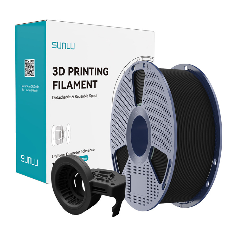 Φωτογραφία προϊόντος: Sunlu Filament PETG High-Speed Matte (black)