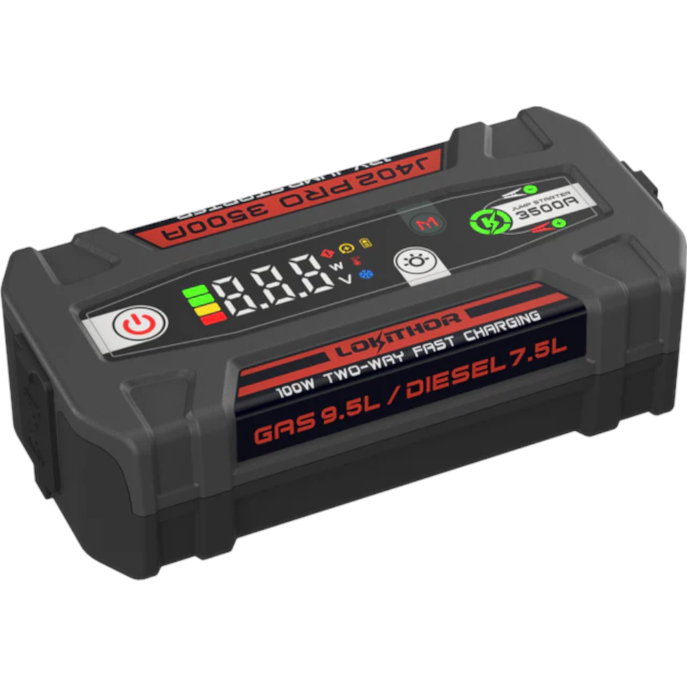 Φωτογραφία προϊόντος: Jump Starter LOKITHOR J402 PRO 2400mAh 3000A