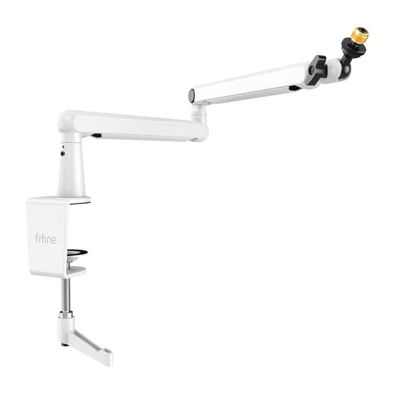 Φωτογραφία προϊόντος: Fifine Microphone stand BW88W (white)