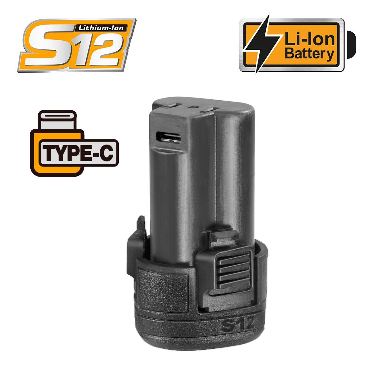 Φωτογραφία προϊόντος: Μπαταρία 12V 1.5Ah Li-Ion USB Type-C | INGCO | FBLI12153E