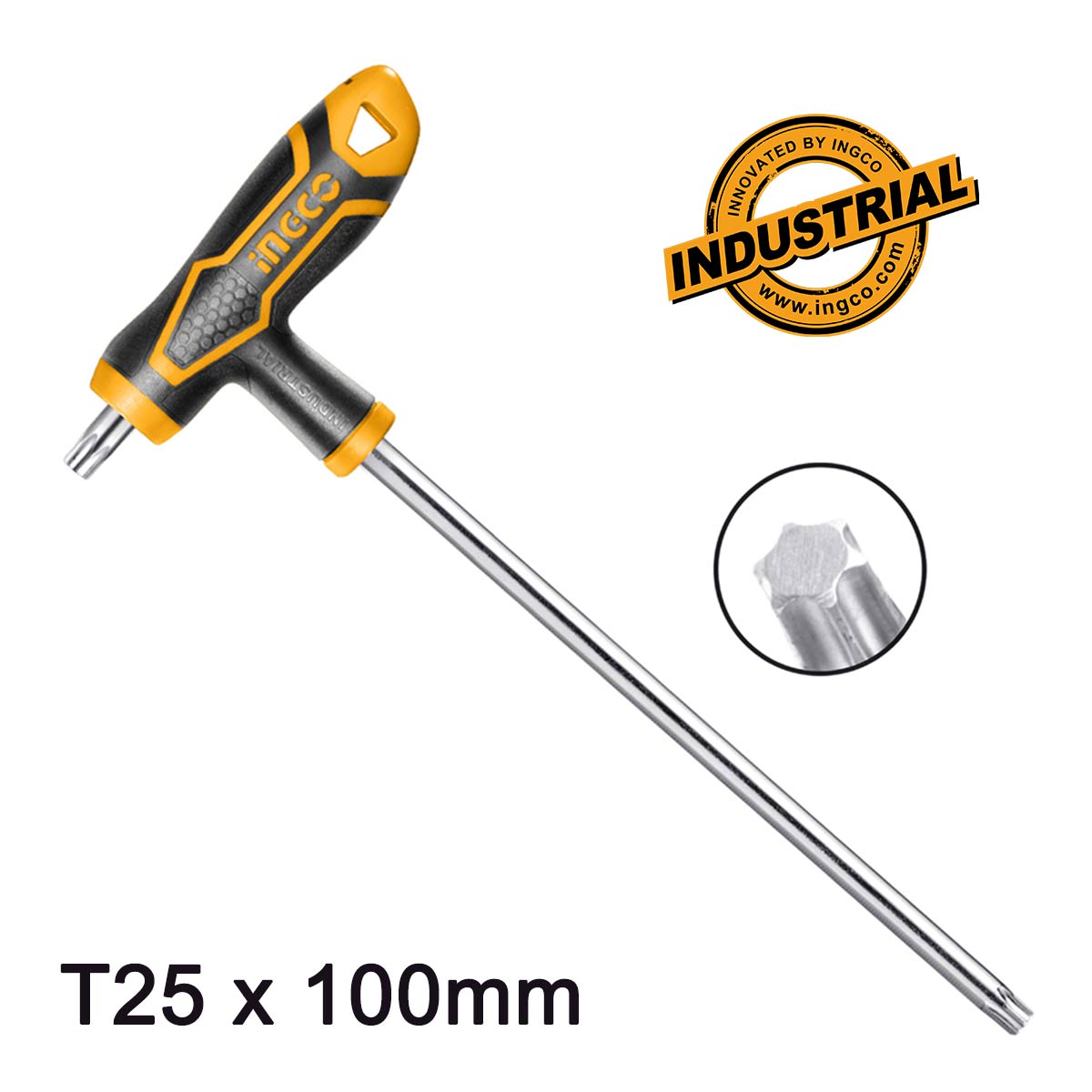 Φωτογραφία προϊόντος: Ταφ Torx Κλειδί T25 x 100mm | INGCO | HHK15T251001