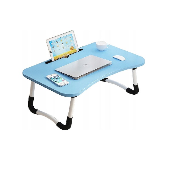 Φωτογραφία προϊόντος: OEM Τραπεζάκι Laptop Αναδιπλούμενο Γαλάζιο 60x40x28εκ.