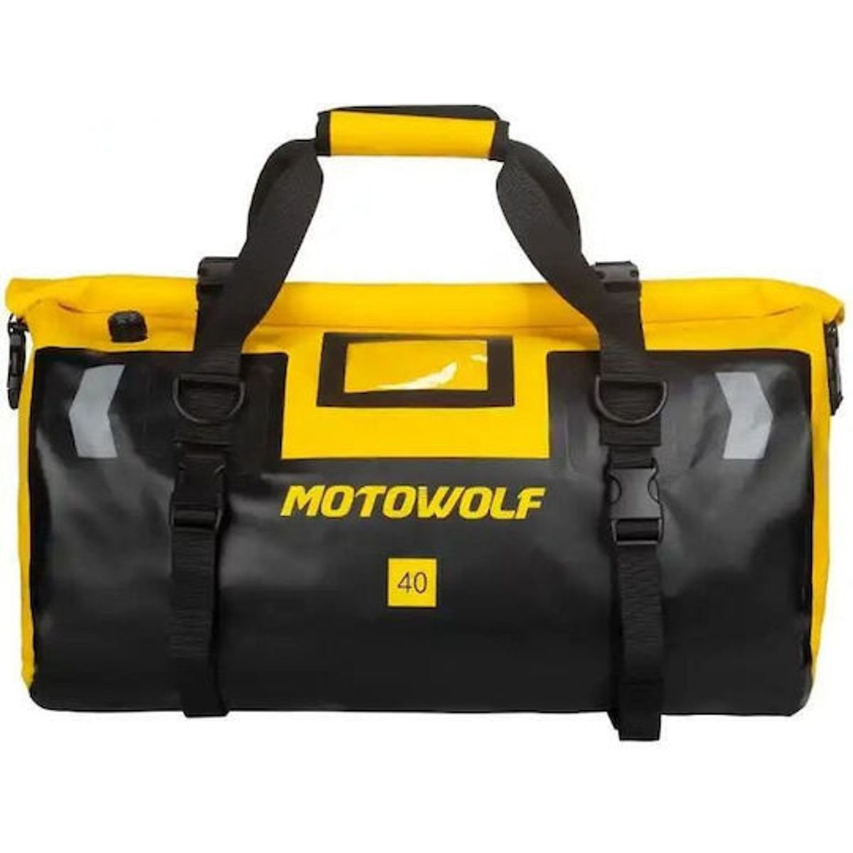 Φωτογραφία προϊόντος: OEM Motowolf Στεγανός Σάκος με Χωρητικότητα 40 Λίτρων Κίτρινος