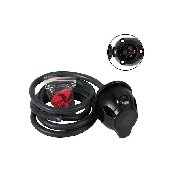 Φωτογραφία προϊόντος: OEM Πρίζα Τρέιλερ με 7 pin 12V W16752-2 57061475