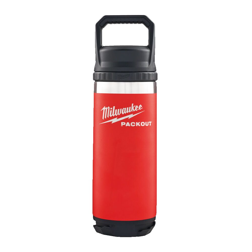 Φωτογραφία προϊόντος: PACKOUT™ Μπουκάλι θερμός 532 ml με καπάκι, κόκκινο | Milwaukee 4058546511517