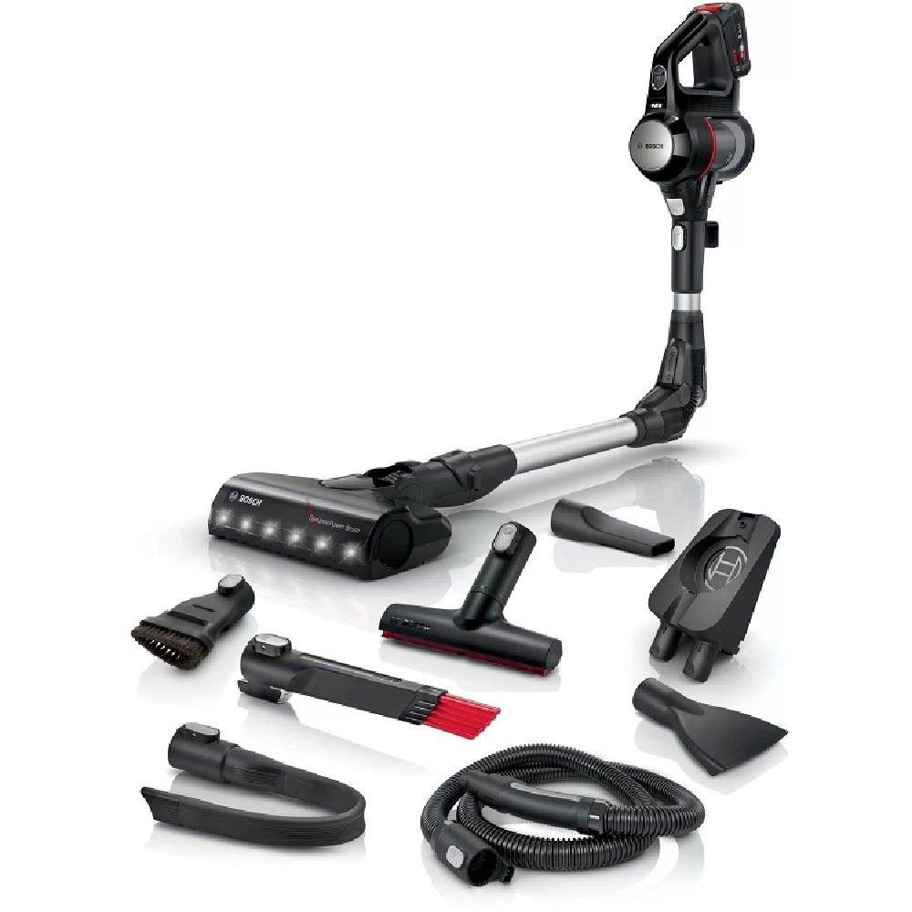 Φωτογραφία προϊόντος: ΣΚΟΥΠΑΚΙ ΜΕ ΚΟΝΤΑΡΙ BOSCH BCS711EXT UNLIMITED SERIE | 7 BLACK 18V ΕΠΑΝΑΦΟΡΤΙΖΟΜΕΝΟ