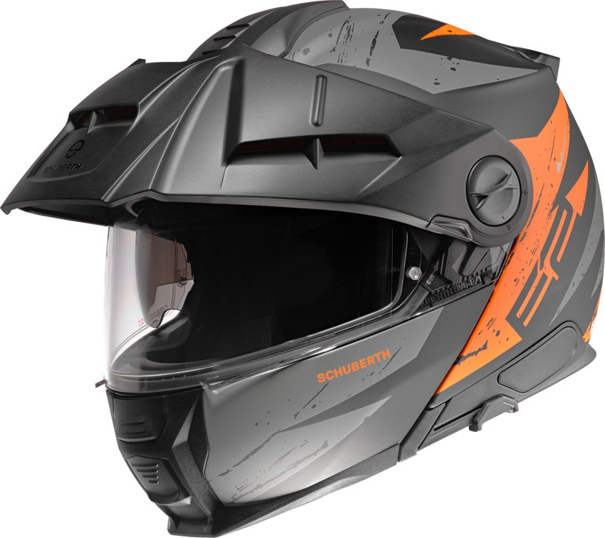 Φωτογραφία προϊόντος: Κράνος Flip-Up E2 Explorer Orange ECE 22.06 | Schuberth