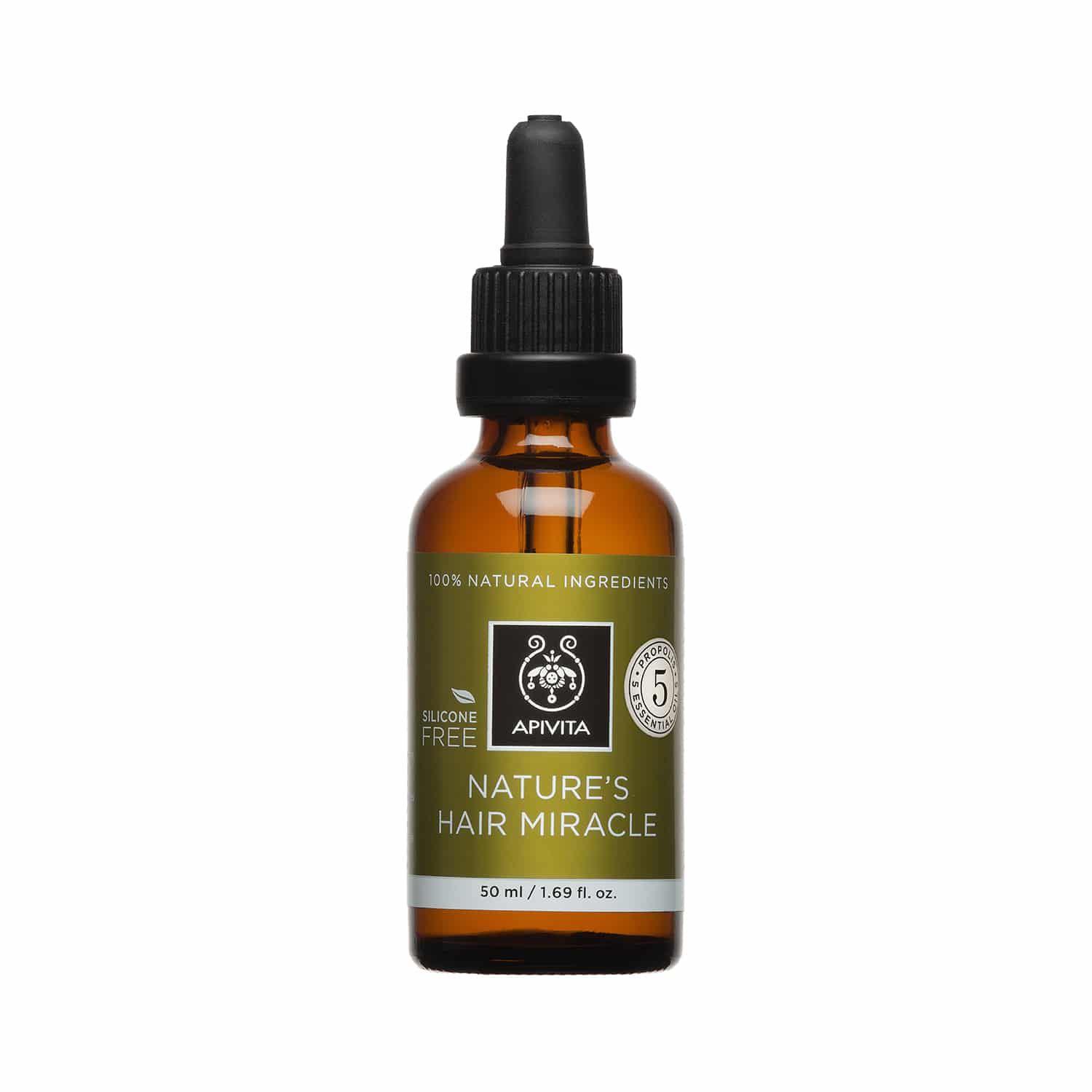 Φωτογραφία προϊόντος: Apivita Natures Hair Miracle Strengthening + Energizing Hair Oil 50ml