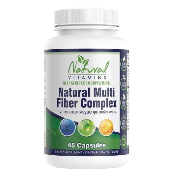 Φωτογραφία προϊόντος: Natural Vitamins Natural Fiber Complex 45 κάψουλες