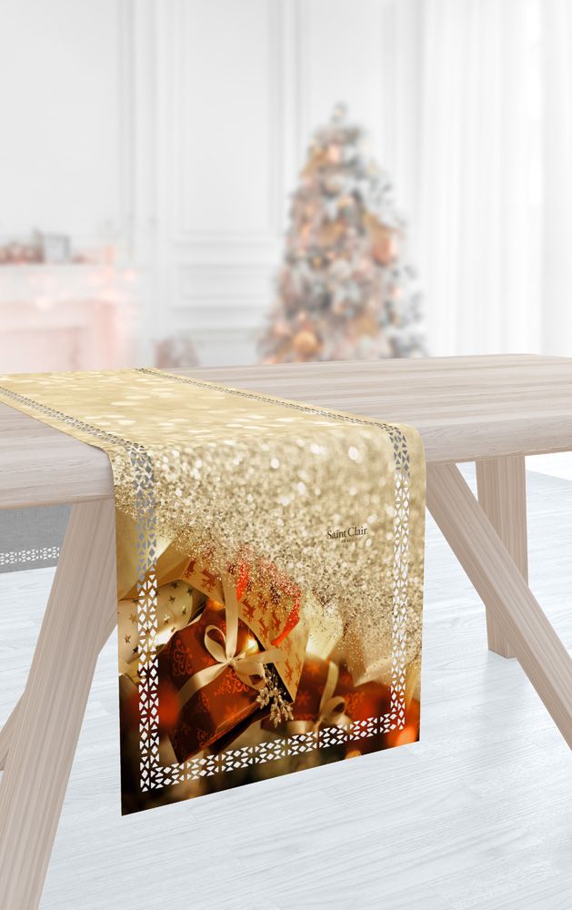 Φωτογραφία προϊόντος: Saint Clair Τραβέρσα 40x160 Laser Cut RU.CHRISTMAS 2038
