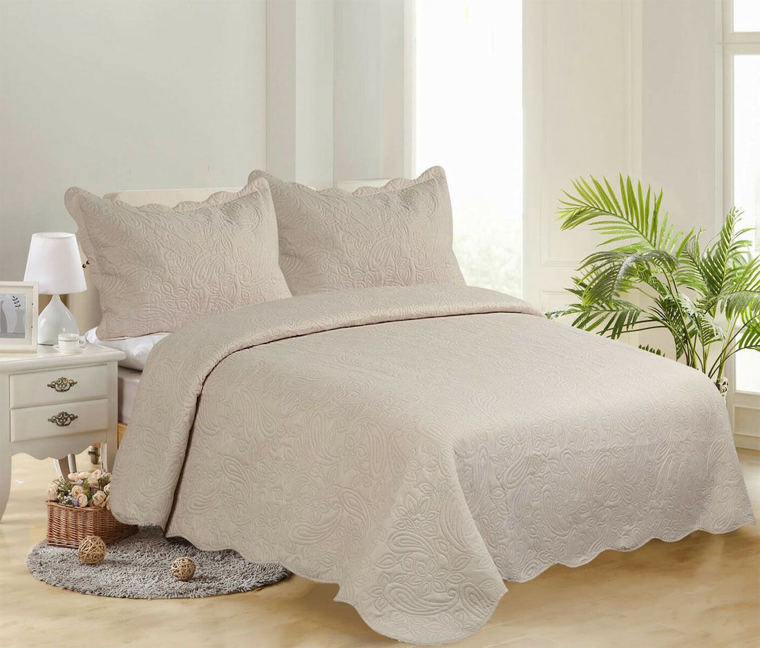 Φωτογραφία προϊόντος: Silk Fashion Κουβερλί Υπέρδιπλο Βελούδινο Σετ 220x240 Supersoft Camel