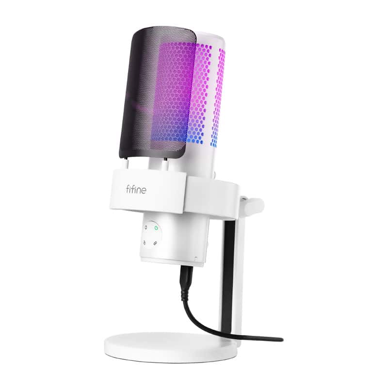 Φωτογραφία προϊόντος: Fifine Studio microphone with stand A9W (white)