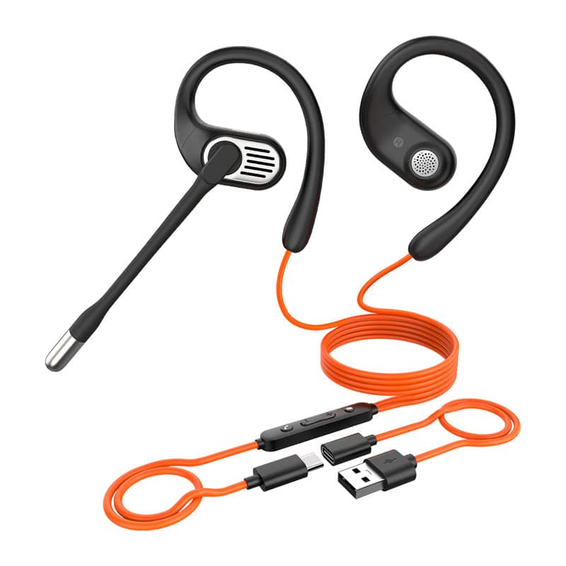 Φωτογραφία προϊόντος: OneOdio Wired earphones OpenRock Link 10 (black)