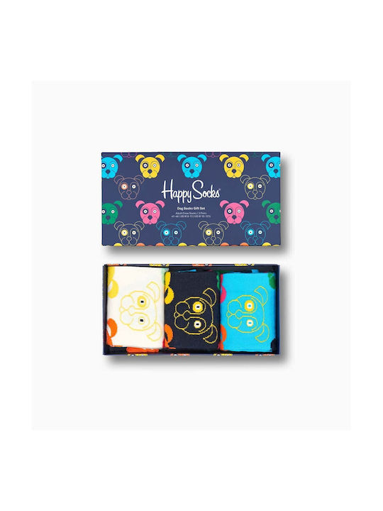 Φωτογραφία προϊόντος: ΚΑΛΤΣΕΣ HAPPY SOCKS MIXED DOG ΣΥΣΚΕΥΑΣΙΑ ΔΩΡΟΥ - 3 ΖΕΥΓΗ XDOG08-0150