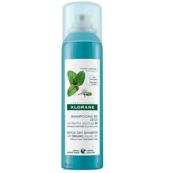 Φωτογραφία προϊόντος: KLORANE Aquatic Mint Ξηρό Σαμπουάν Βαθύ Καθαρισμού για Ξηρά Μαλλιά Μαλλιά 150ml