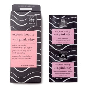 Φωτογραφία προϊόντος: APIVITA Express Beauty Face mask Pink Clay Gentle Cleansing 2x8 ML