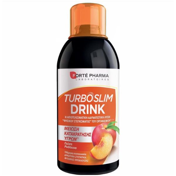 Φωτογραφία προϊόντος: Forte Pharma Turboslim Drink Συμπλήρωμα για Αδυνάτισμα 500ml Ροδάκινο
