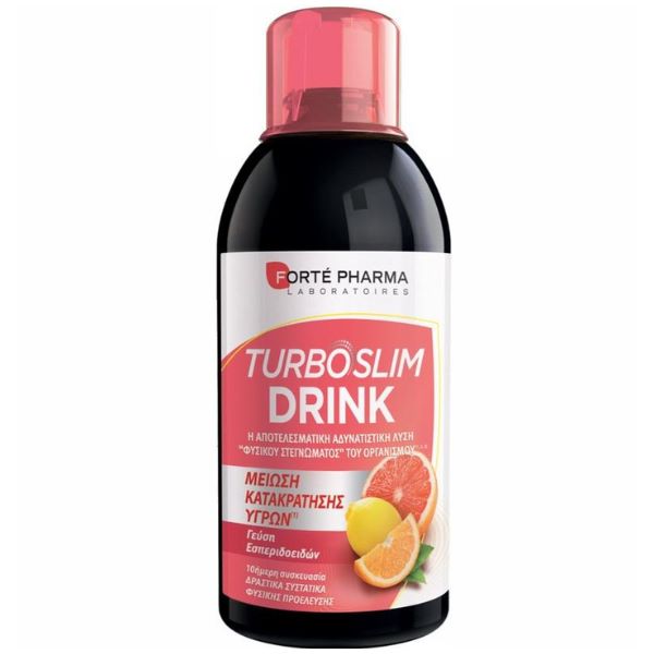 Φωτογραφία προϊόντος: Forte Pharma Turboslim Drink Συμπλήρωμα για Αδυνάτισμα 500ml Εσπεριδοειδή