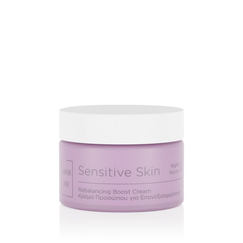 Φωτογραφία προϊόντος: Lavish Care Sensitive Skin Ενυδατική Κρέμα Προσώπου Νυκτός για Ευαίσθητες Επιδερμίδες 50ml