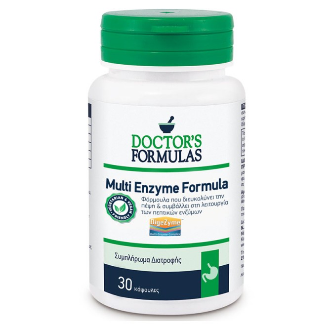 Φωτογραφία προϊόντος: Doctors formulas Doctor's Formula Multi Enzyme Formula 30 Caps