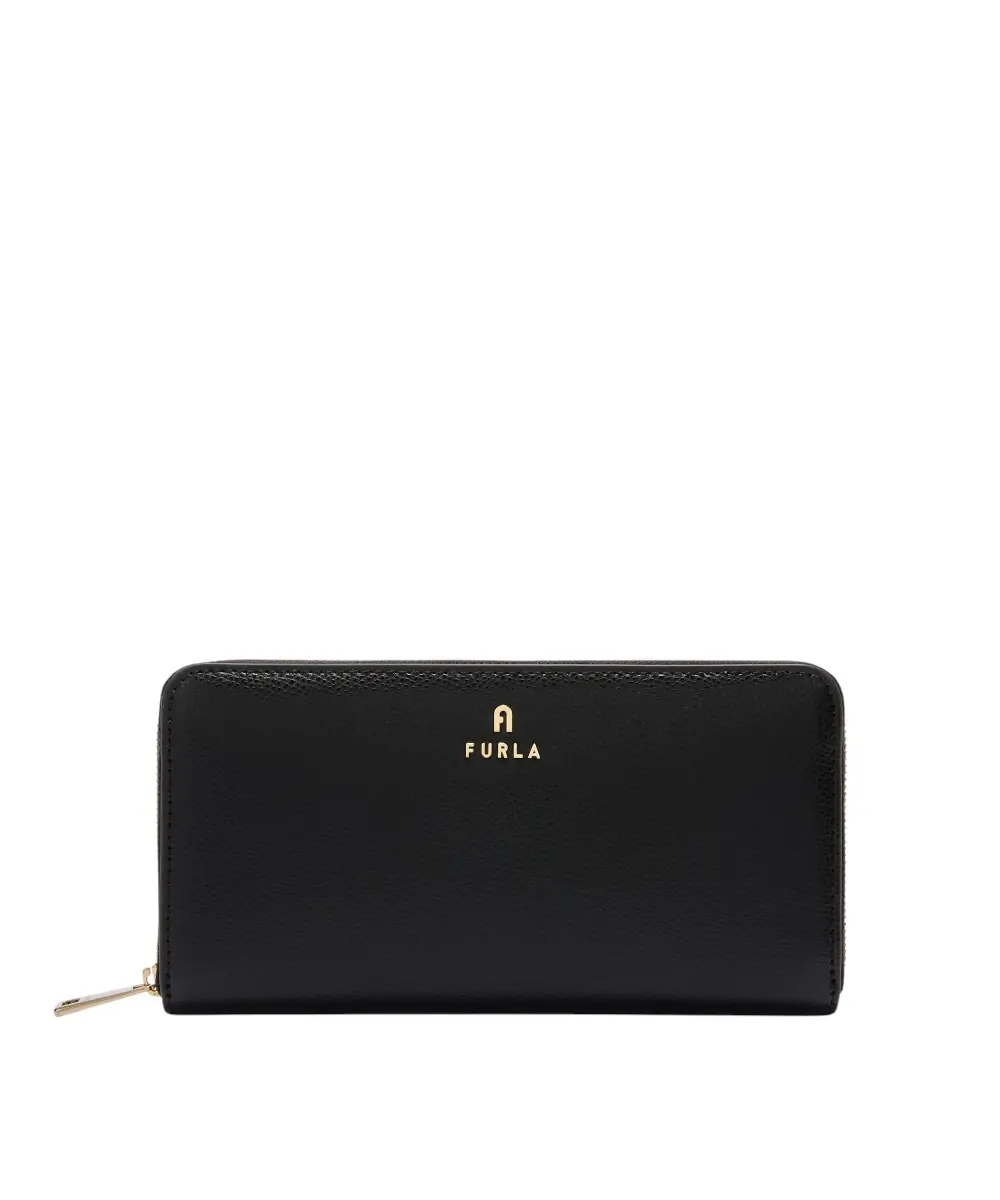 Φωτογραφία προϊόντος: Furla - Γυναικείο Δερμάτινο Πορτοφόλι Camelia Zip Around XL WP00322-ARE000-O6000 Μαύρο
