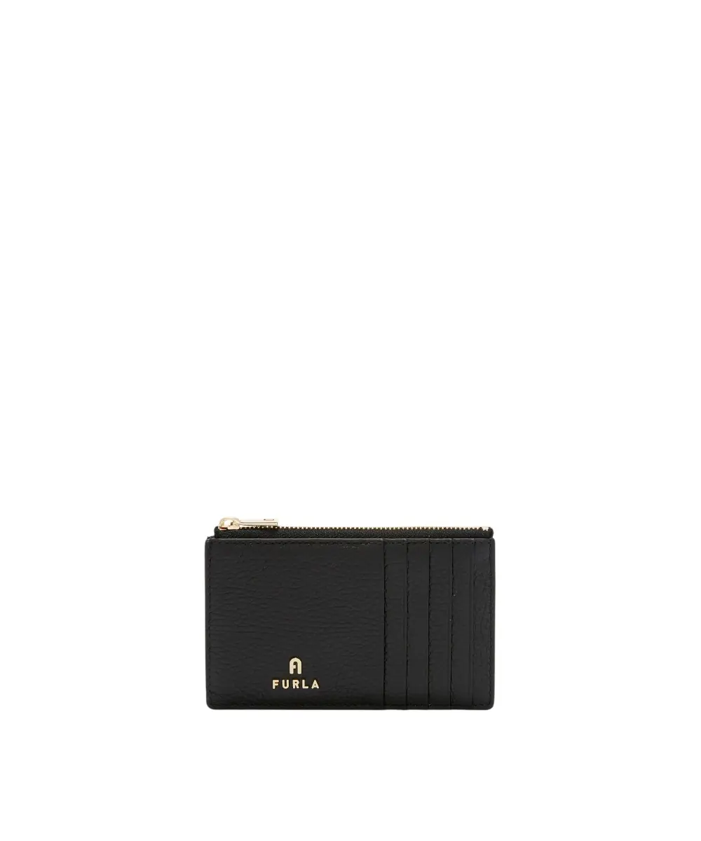 Φωτογραφία προϊόντος: Furla - Γυναικείο Δερμάτινο Πορτοφόλι Camelia Card Case M WP00310-ARE000-O6000 Μαύρο