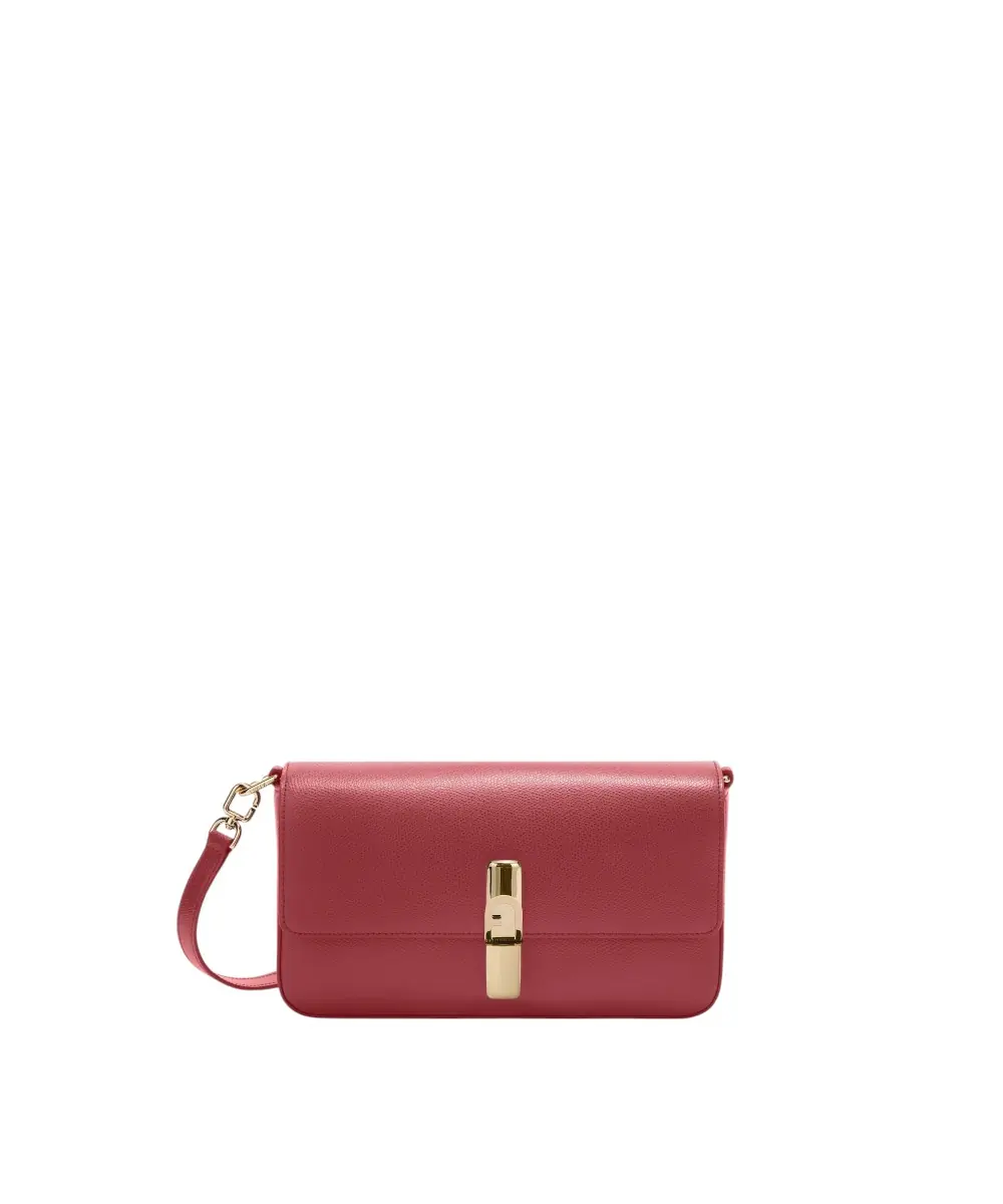Φωτογραφία προϊόντος: Furla - Γυναικεία Δερμάτινη Τσάντα Ώμου/Χιαστί Iride Crossbody S WB01826-ARE000-CGQ00 Κόκκινο