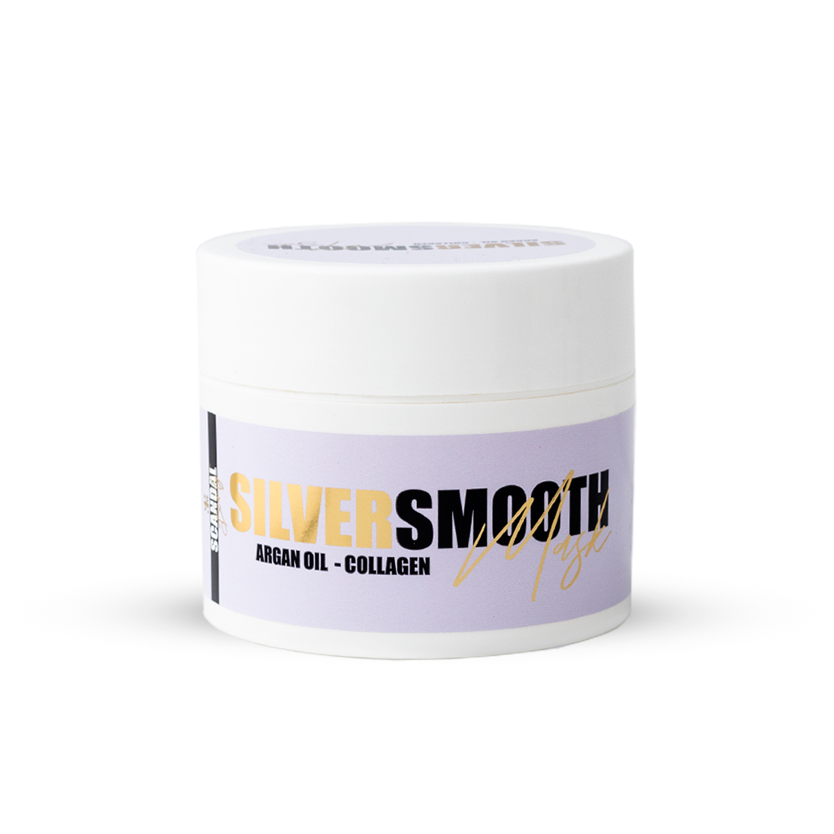 Φωτογραφία προϊόντος: SCANDAL BEAUTY SILVER ΜΑΣΚΑ ΜΑΛΛΙΩΝ "SILVER SMOOTH" ΜΕ ARGAN OIL ΚΑΙ ΚΟΛΛΑΓΟΝΟ, 200ml