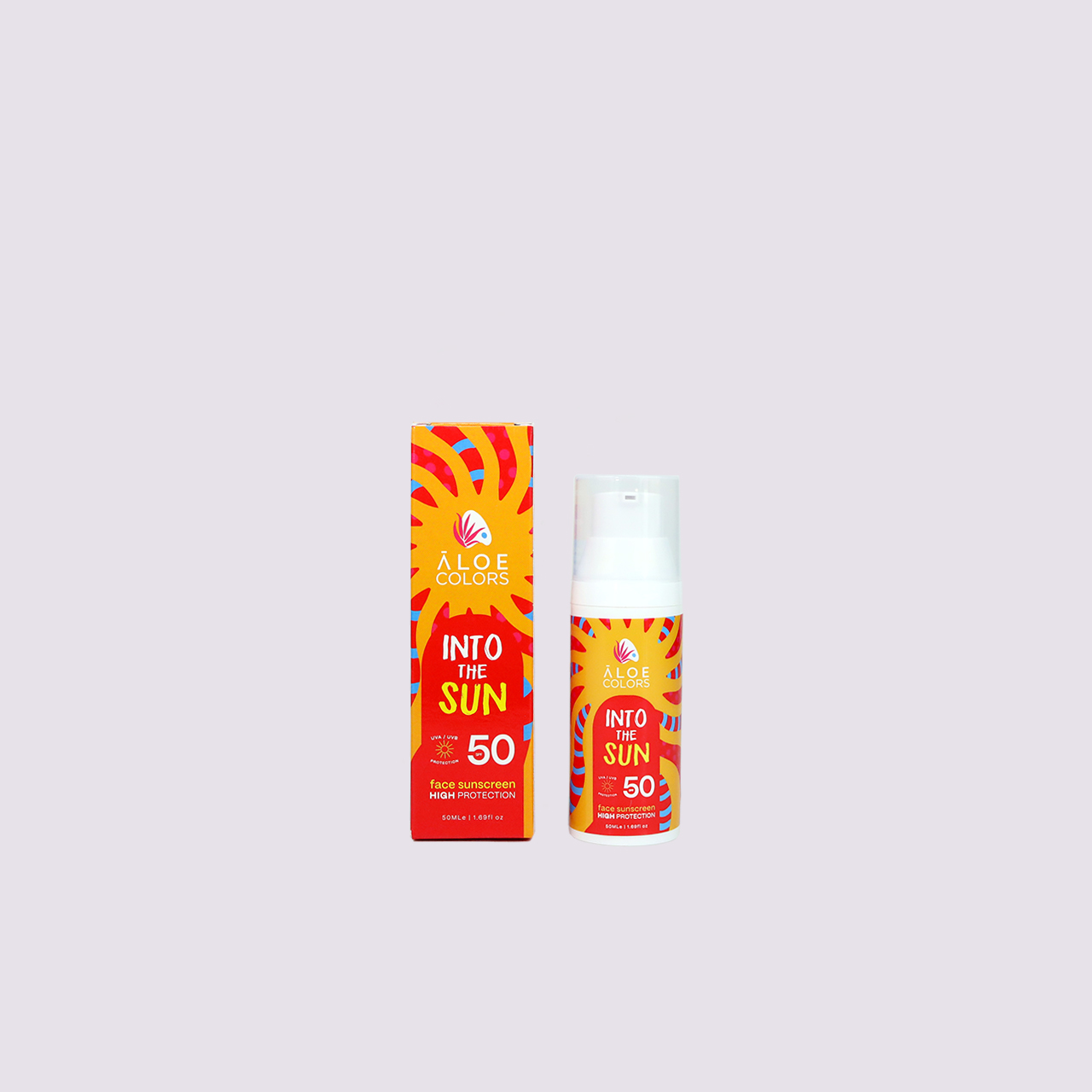 Φωτογραφία προϊόντος: ALOE+ COLORS - Into the Sun Face Sunscreen SPF50 50mL