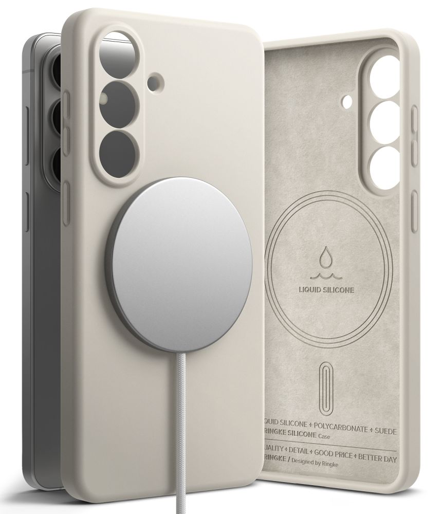 Φωτογραφία προϊόντος: Ringke Galaxy S26 Case Silicone Magnetic Stone
