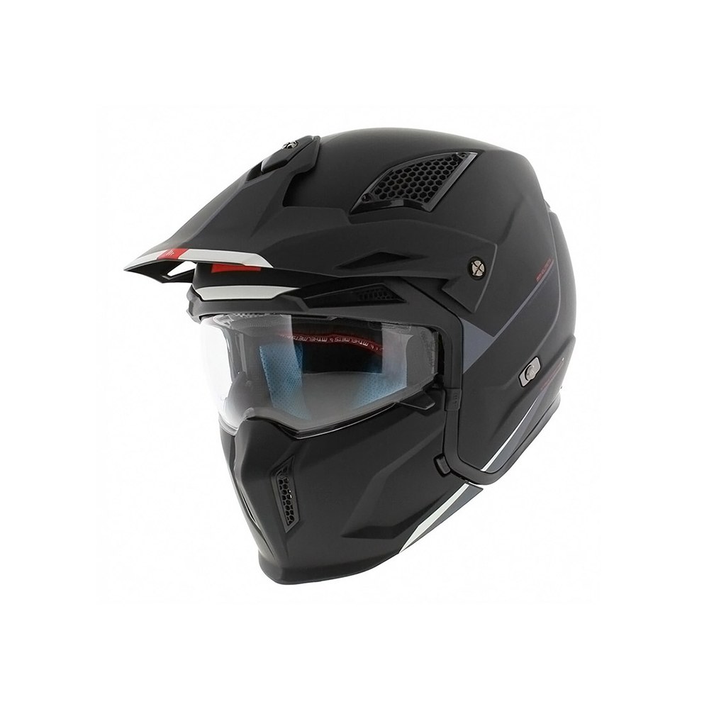 Φωτογραφία προϊόντος: MT Κράνος Modular Streetfighter SV S A1 Black Matt ECE 22.06