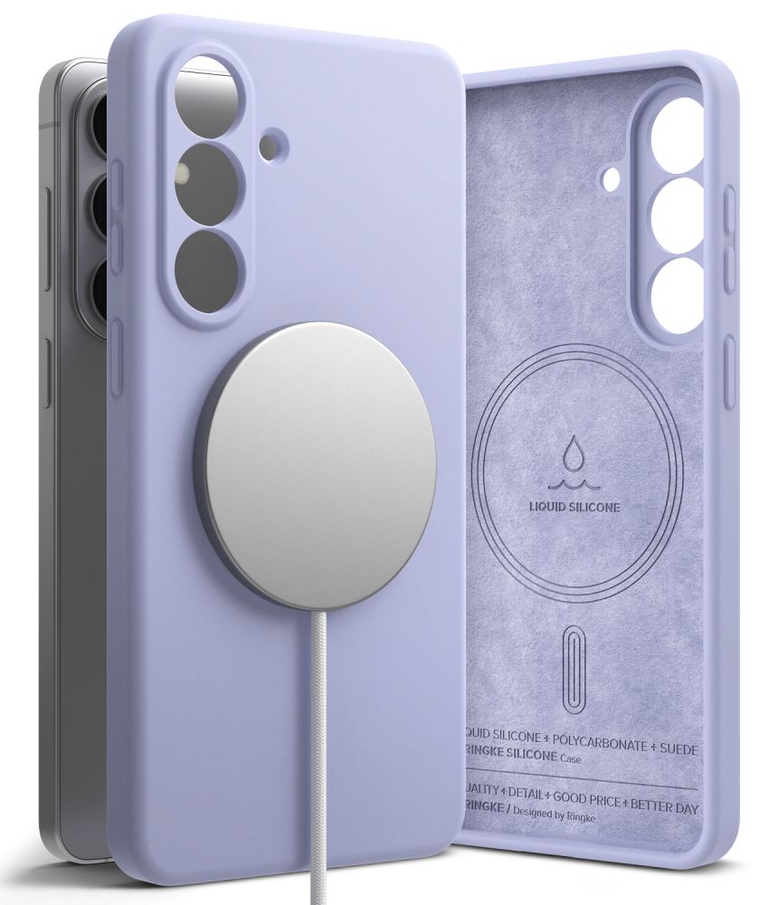 Φωτογραφία προϊόντος: Ringke Galaxy S26 Plus Case Silicone Magnetic Lavender