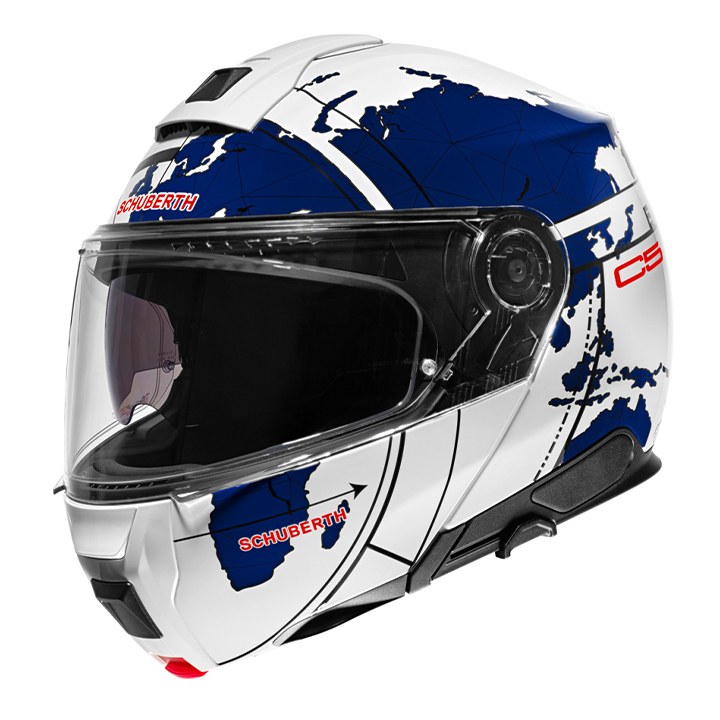 Φωτογραφία προϊόντος: Κράνος Flip-Up C5 Globe Blue ECE 22.06 | SCHUBERTH