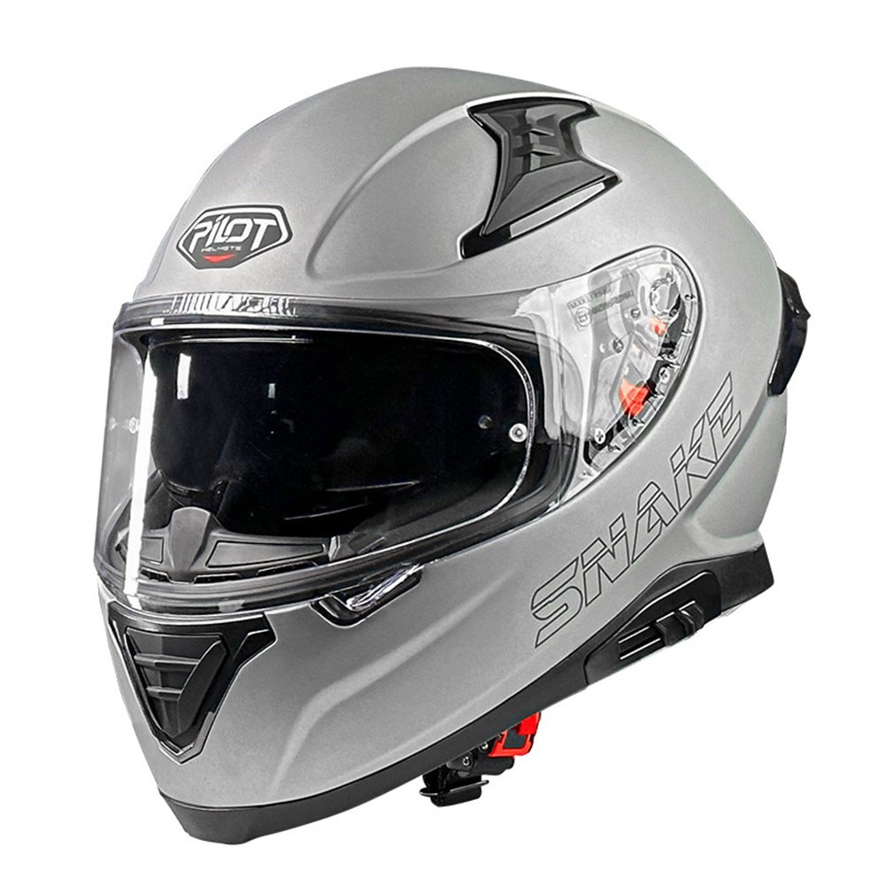 Φωτογραφία προϊόντος: Κράνος Full Face Snake SV Matt Titanium ECE 22.06 | PILOT