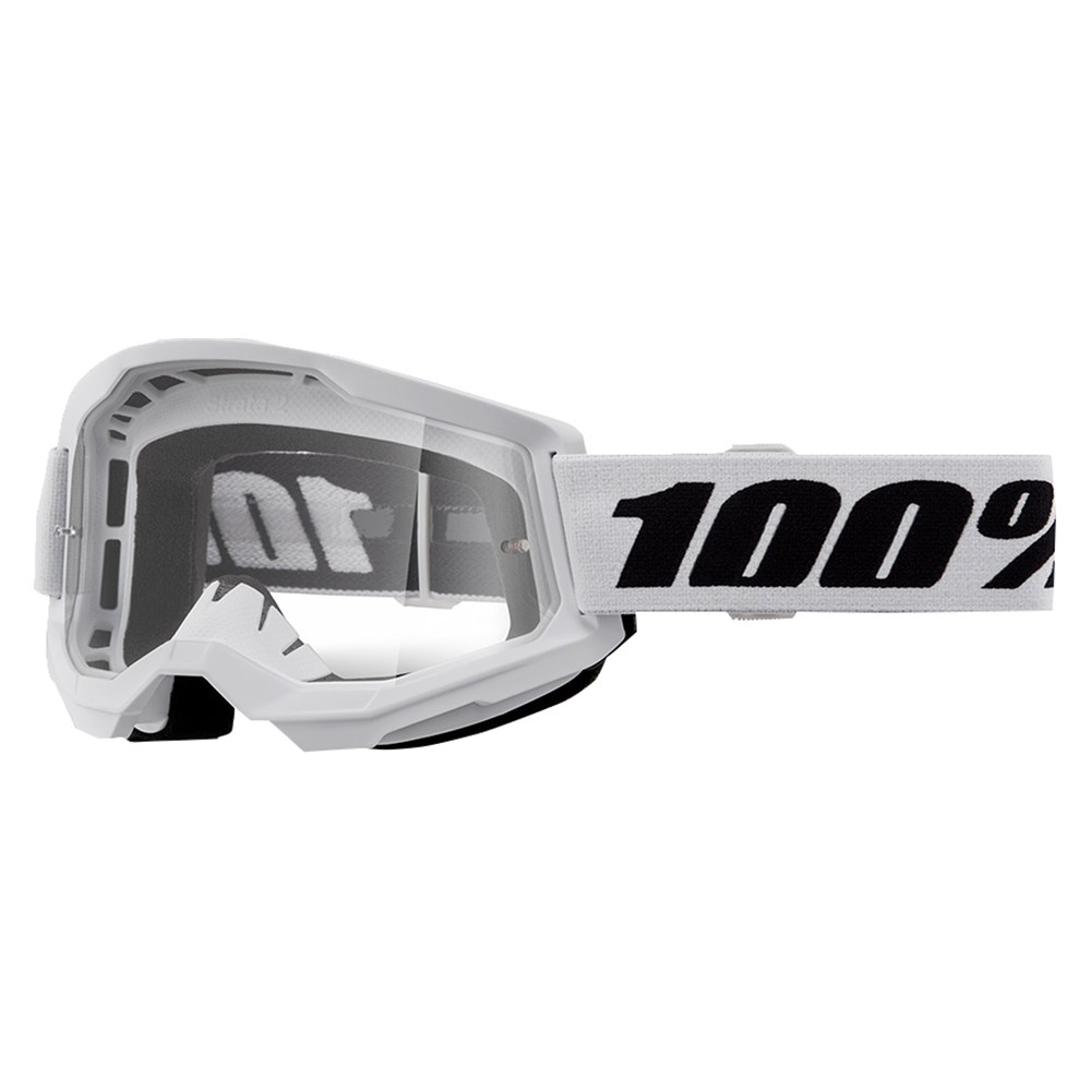 Φωτογραφία προϊόντος: 100% Strata 2 White Clear Lens 26013484
