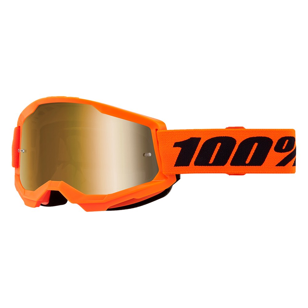 Φωτογραφία προϊόντος: Μάσκα MX Strata 2 Neon Orange Mirror Gold Lens 26013492 | 100%